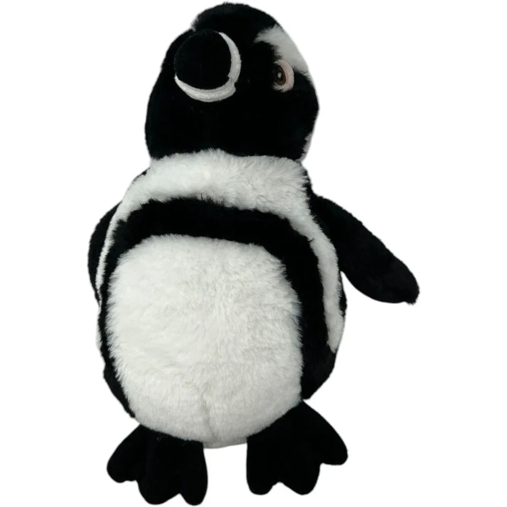 Wild Republic Plush Penguin Stuffed Animal Toy Black White Ecokins 8